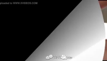 Video game fanatic with natural huge tits fucks